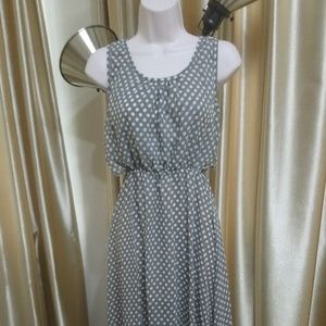 Polka Dot Maxi Dress